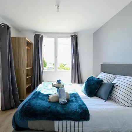 L'Ange Bleu - Appt A 25 Min Du Puy Du Fou Apartment Cholet Exterior photo